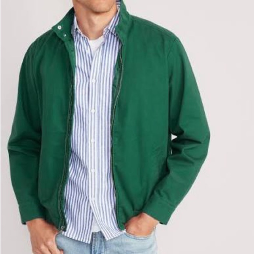 Green Bomber Jacket